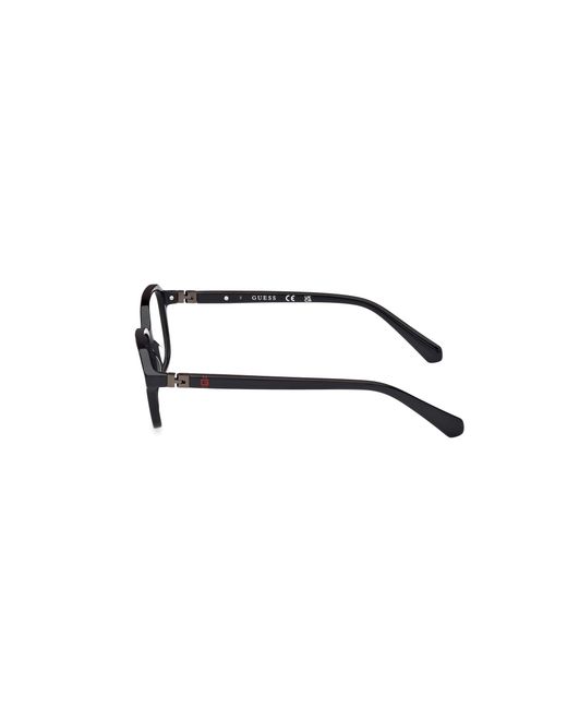 Guess Black Gu50143 001 Optical Frames Acetate Squared Normal