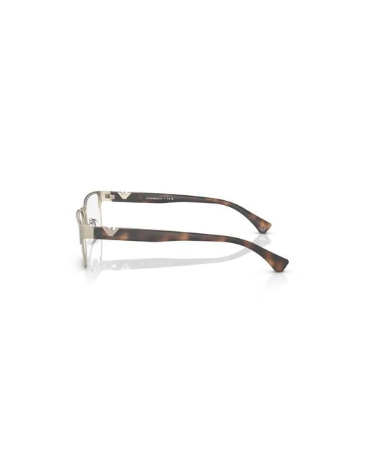 Emporio Armani Black Ea1027 3002 Optical Frames Metal Squared for men
