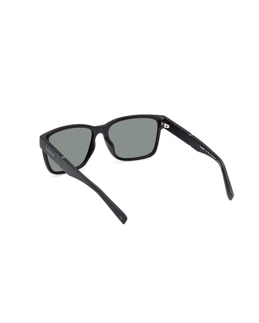 Timberland Black Tb9335-H 02R Sunglasses Injected Squared Polarized for men