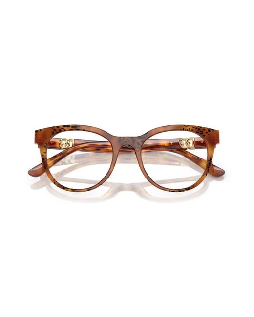 Dolce & Gabbana Black Dg3399 3380 Optical Frames Acetate Transparent Pantos Normal