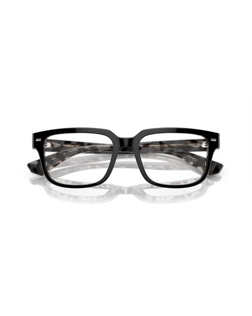 Dolce & Gabbana Black Dg3380 3403 Optical Frames Acetate Transparent Squared Normal for men