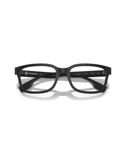Burberry Black Be2379U Charlie 3464 Optical Frames Injected Squared Normal for men
