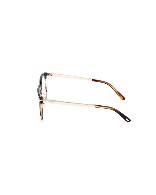 Tom Ford Black Ft6038-B 055 Optical Frames Acetate Squared Normal for men