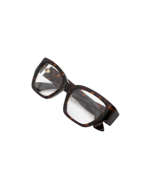 Marni Black Kmi Iyora Dark Optical Frames Acetate Squared