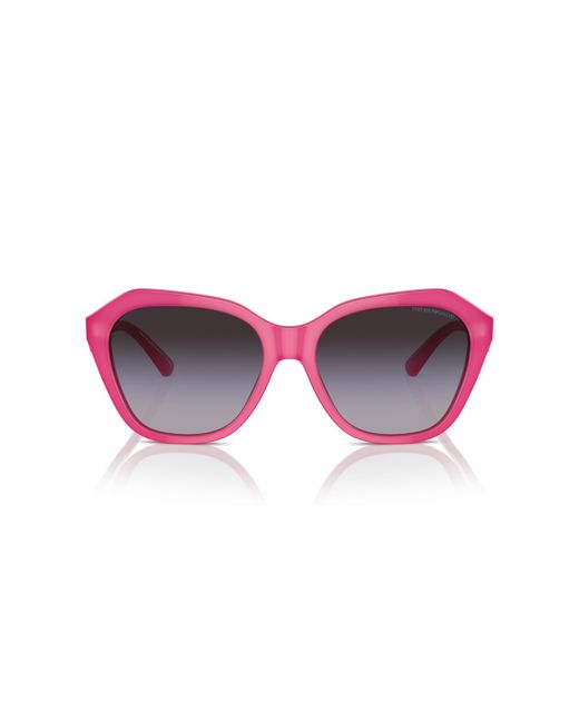 Emporio Armani Black Ea4221 61188G Sunglasses Acetate Geometric Normal Shaded