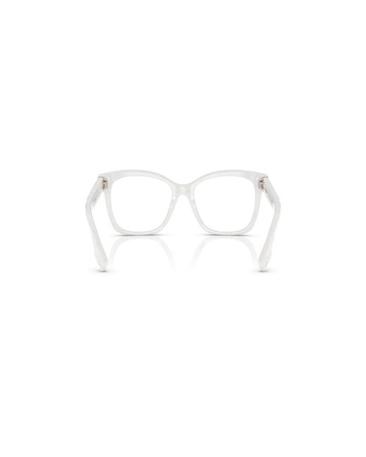 Burberry Black Be2363 3007 Optical Frames Acetate Transparent Squared Normal