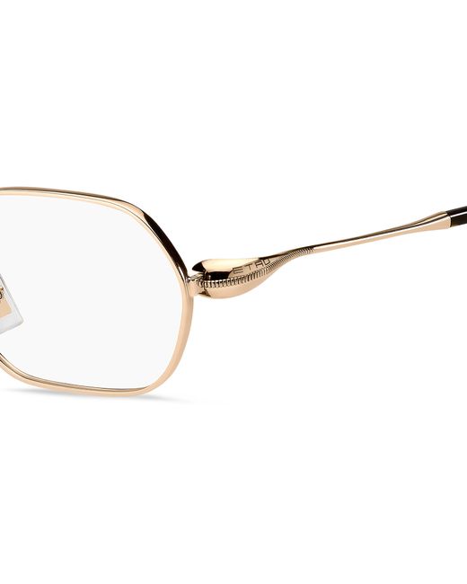 Etro Black 0140 000 Optical Frames Metal Squared Normal
