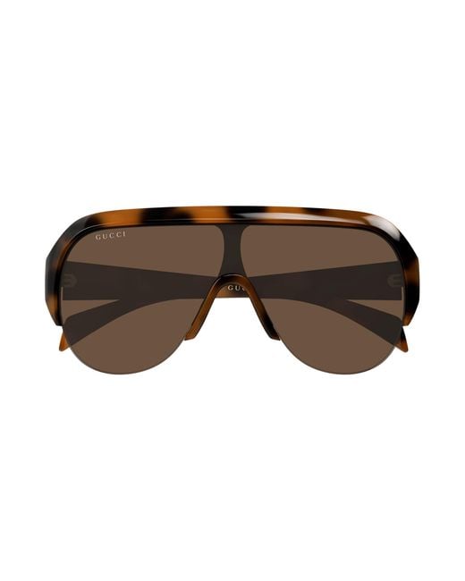 Gucci Black Gg2023S 002 Sunglasses Bio-Injected Mask
