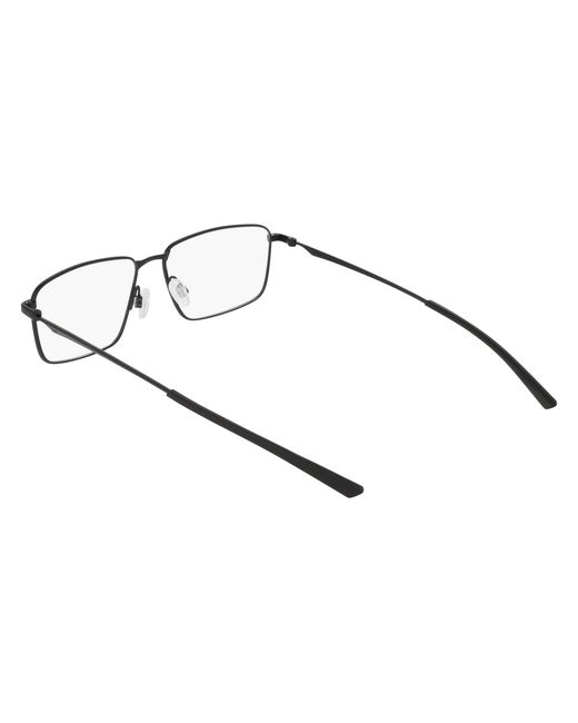 Nike Black 4319 070 Optical Frames Metal Squared Normal for men