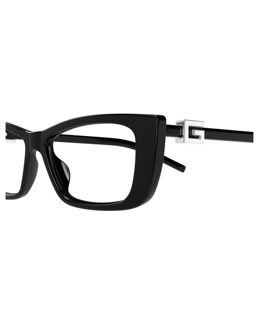 Gucci Black Gg1682O 004 Optical Frames Injected Transparent Cat Eye