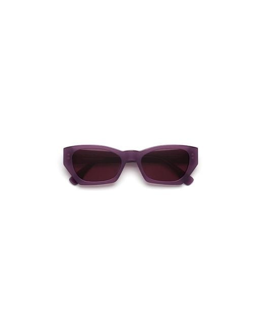 Retrosuperfuture Purple K8X Amata Estate Mirtillo Sunglasses Acetate Squared