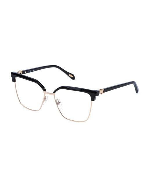 Just Cavalli Black Vjc135 300 Optical Frames Metal Squared