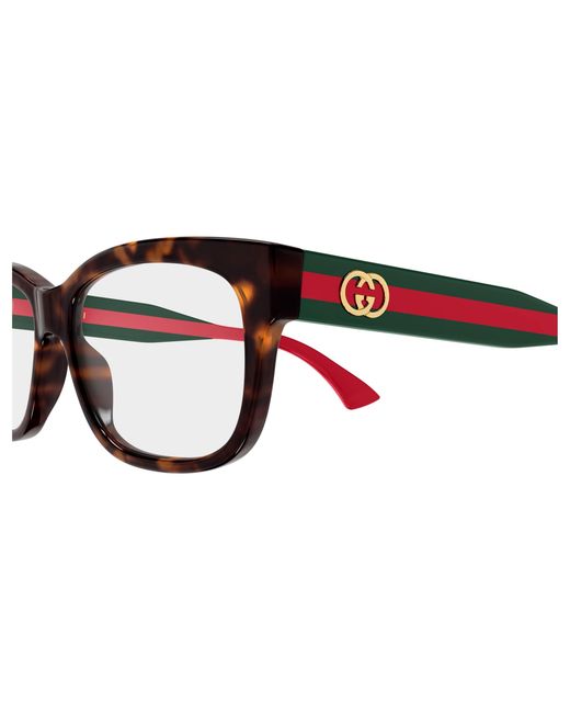 Gucci Black Gg0278On 012 Optical Frames Acetate Transparent Cat Eye