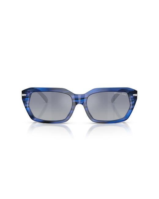 Michael Kors Black Mk2265U Lake Tahoe 40416I Sunglasses Acetate Squared Normal Shaded for men