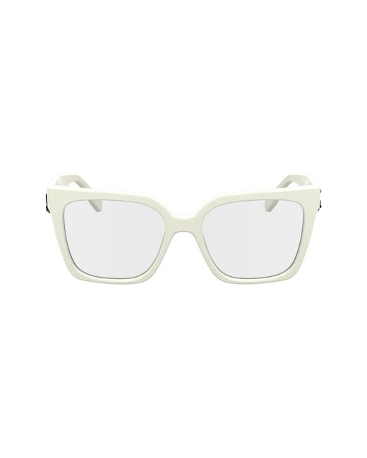 Karl Lagerfeld Black Kl6170 105 Optical Frames Acetate Squared Normal