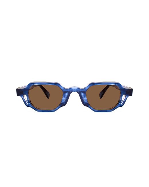 Xlab Blue Kos Sunglasses Acetate G15 Squared Polarized