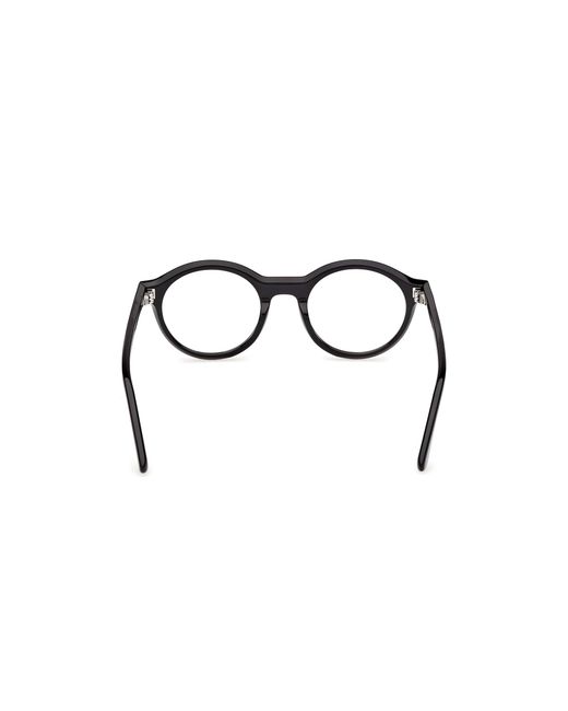 Web Black We5472 001 Optical Frames Acetate Round Normal for men