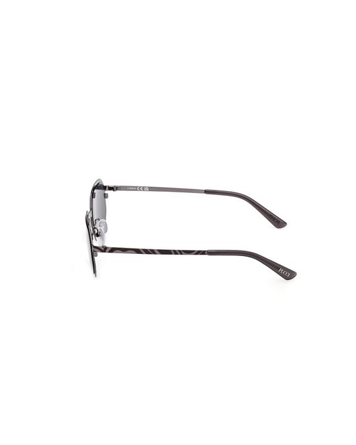 Emilio Pucci Black Ep0248 05A Sunglasses Metal Smoke Geometric Normal