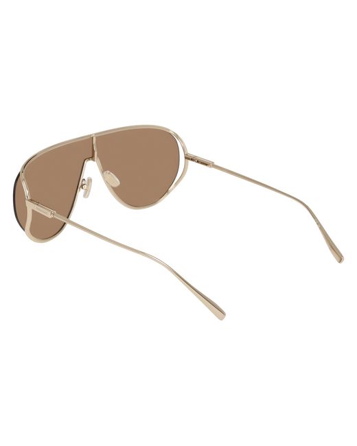 Ferragamo Black Sf323S 710 Sunglasses Metal Pilot Normal