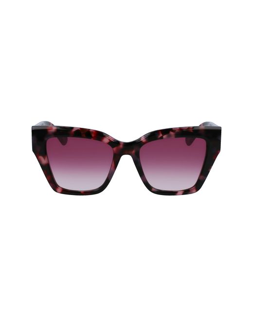 Liu Jo Black Lj777S 516 Sunglasses Acetate Squared Normal Shaded