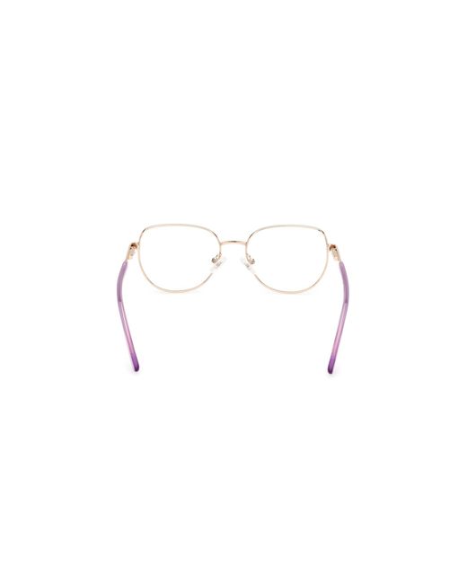 Guess Black Gu50140 089 Optical Frames Metal Round Normal