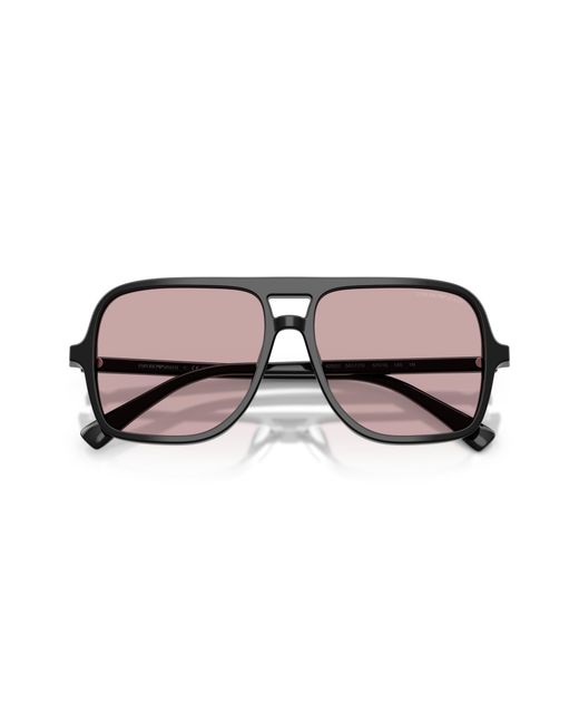 Emporio Armani Black Ea4252U 501773 Sunglasses Acetate Pilot Normal for men