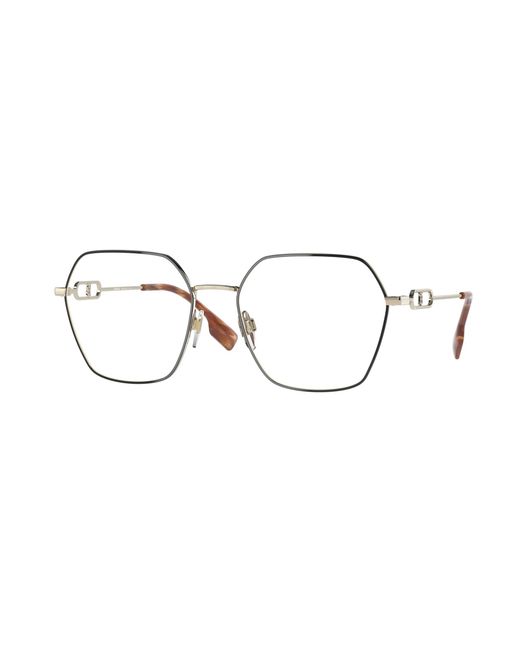 Burberry Black Be1361 Charley 1326 Optical Frames Metal Geometric