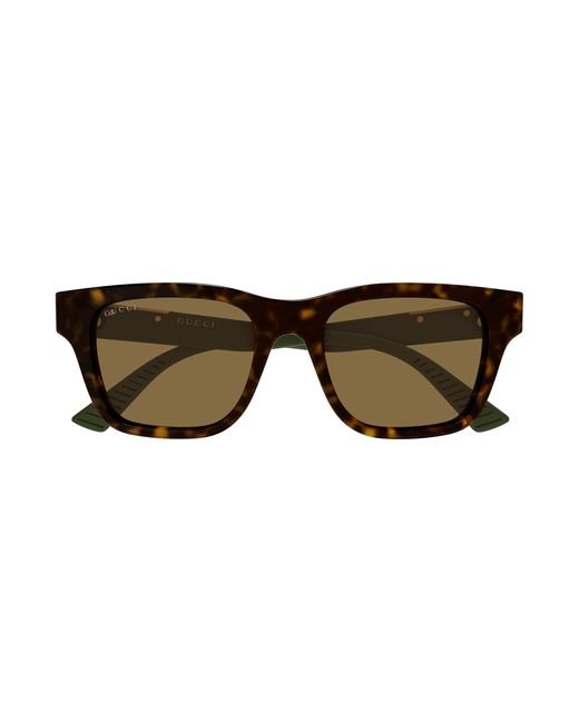 Gucci Black Gg2089S 004 Sunglasses Acetate Squared for men