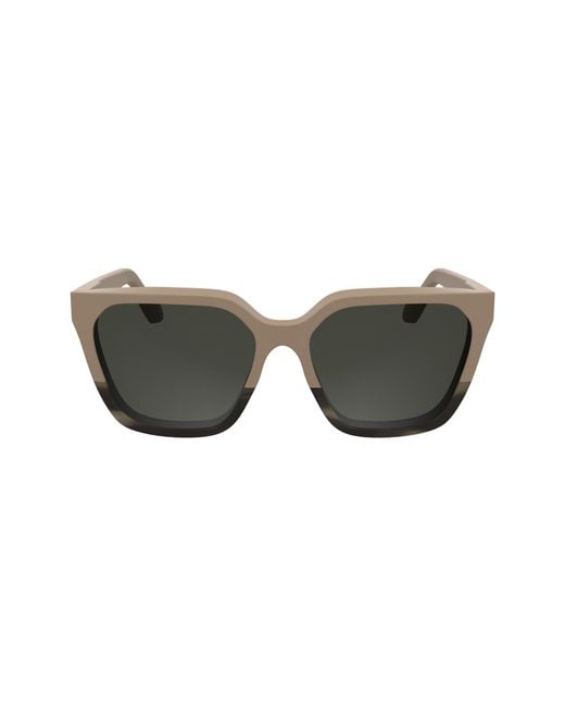 Calvin Klein Black Ck25500S 602 Sunglasses Acetate Squared Normal
