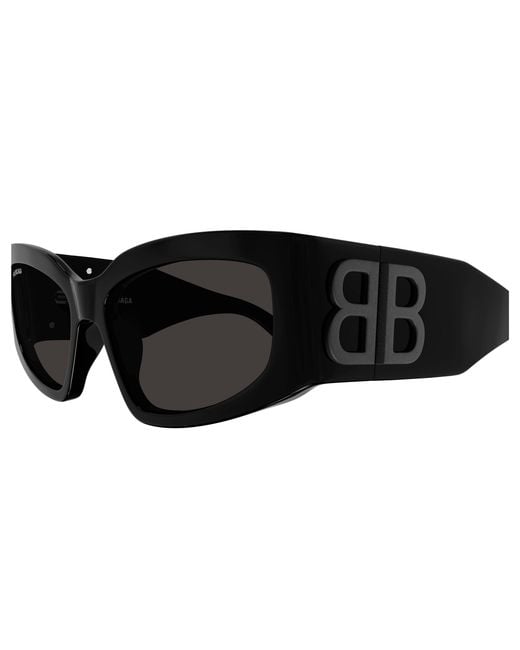 Balenciaga Black Bb0321S 001 Sunglasses Acetate Cat Eye