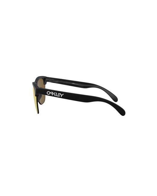 Oakley Black Oo9374 937426 Sunglasses Plastic Round for men