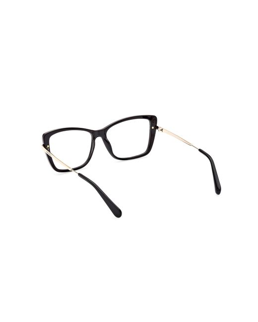 MAX&Co. Black Mo5113 001 Optical Frames Injected Cat Eye Normal