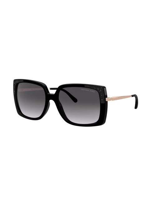 Michael Kors Black Mk2131 Rochelle 33328G Sunglasses Injected Squared Normal Shaded