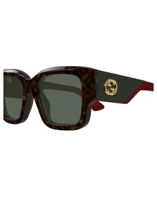 Gucci Black Gg1663S 002 Sunglasses Acetate Squared
