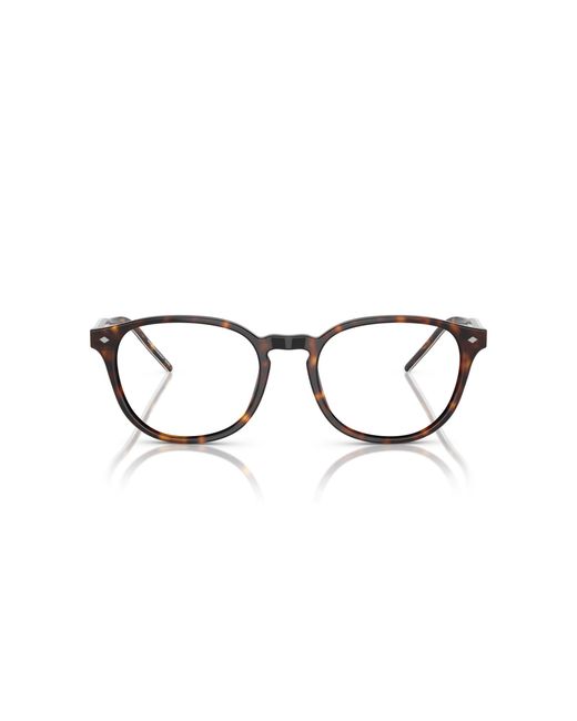Giorgio Armani Black Ar7259 5879 Optical Frames Acetate Transparent Pantos Normal for men