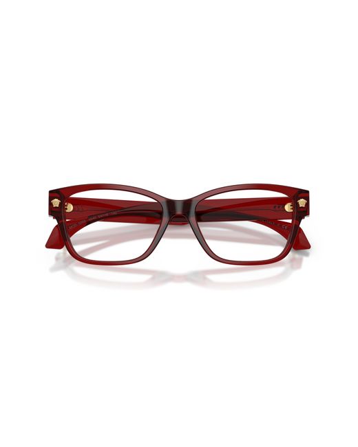 Versace Black Ve3392 5540 Optical Frames Acetate Transparent Cat Eye Normal