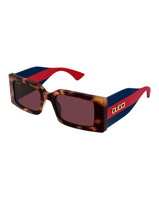 Gucci Black Gg1860S 002 Sunglasses Acetate Squared