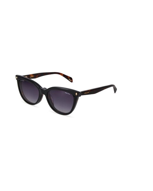 Police Black Uplt98E Dawn Lite 2 4Blp Optical Frames Acetate Smoke Butterfly Nuanced