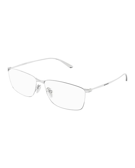 Balenciaga Black Bb0415O 002 Optical Frames Acetate Transparent Squared for men