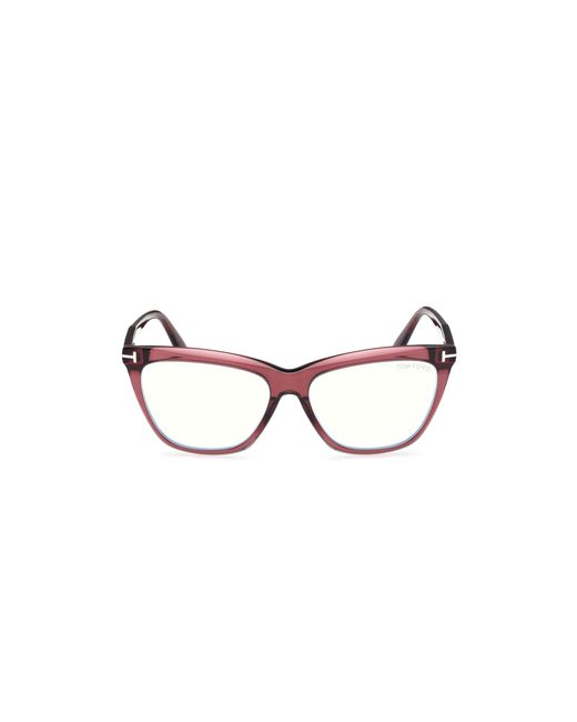 Tom Ford Black Ft6064-B 071 Optical Frames Acetate Cat Eye Normal