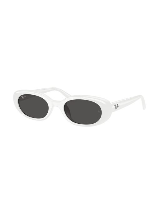 Ray-Ban Black Rb4441d Oval Sunglasses