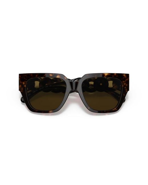Versace Black Ve4409 108/73 Sunglasses Acetate Squared Normal