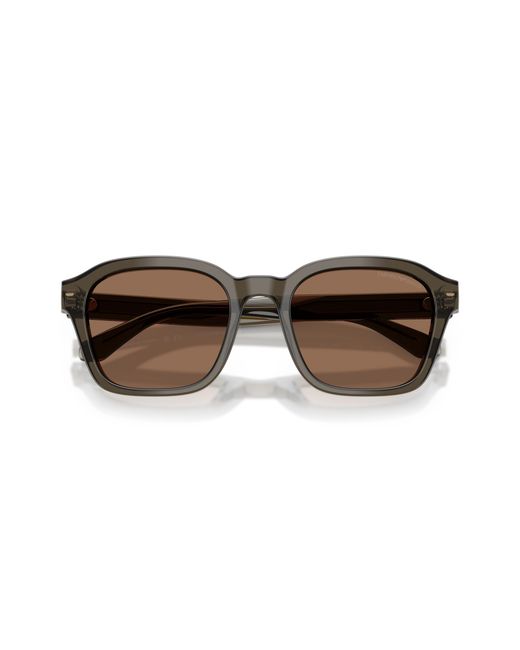 Emporio Armani Black Ea4245U 624973 Sunglasses Acetate Geometric Normal for men