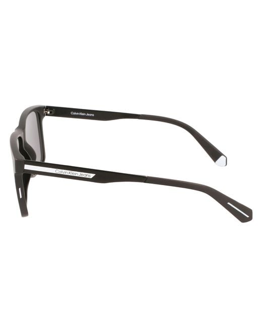 Calvin Klein Black Ckj21624S 002 Sunglasses Injected Squared Photochromatic Photochromatic for men