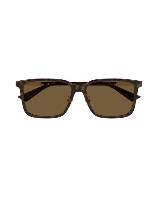 Bottega Veneta Black Bv1374Sk 006 Sunglasses Acetate Squared for men