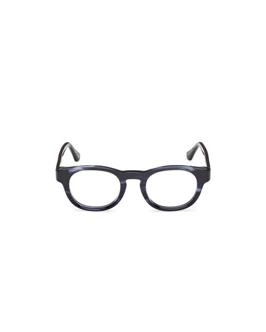 Web Black We5465 092 Optical Frames Acetate Round Normal for men