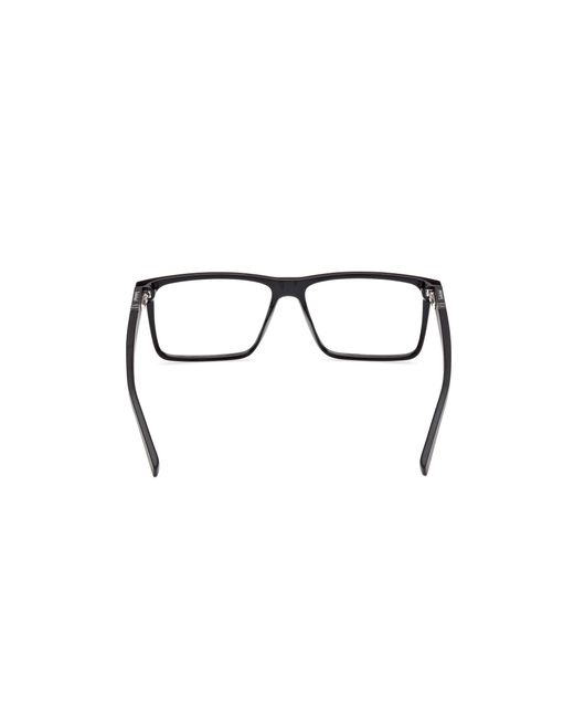 Timberland Black Tb50004 001 Optical Frames Injected Squared Normal for men