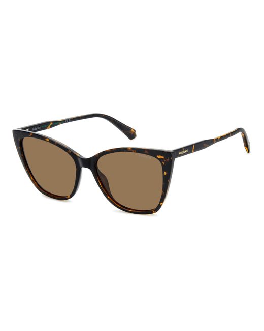Polaroid Black Pld 4181/S 086/Sp Sunglasses Polycarbonate Squared Polarized