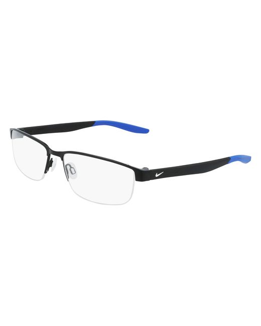 Nike Black 008 Optical Frames Metal Squared Photochromatic for men