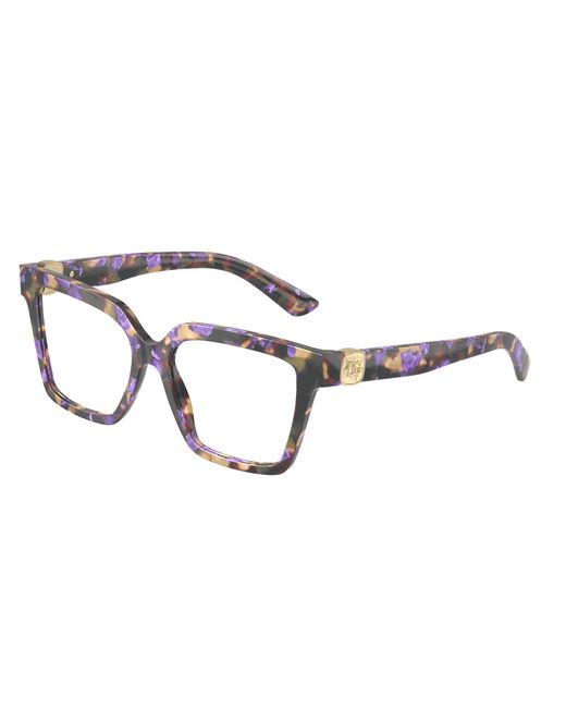 Dolce & Gabbana Black Dg3395 3439 Optical Frames Acetate Squared Normal